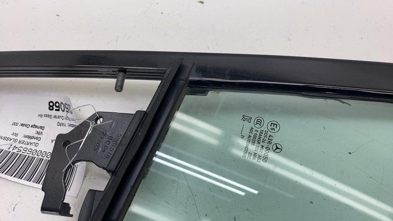 ⭕ 2022 EQS 450+ V297 Front Right Quarter Door Window Glass Vent RH A29