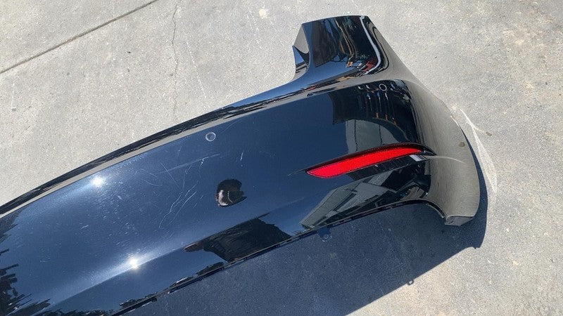 ⭕ 2017-2022 Tesla Model 3 Rear Bumper Cover w/ Park Sensor & Harness Black PBSB