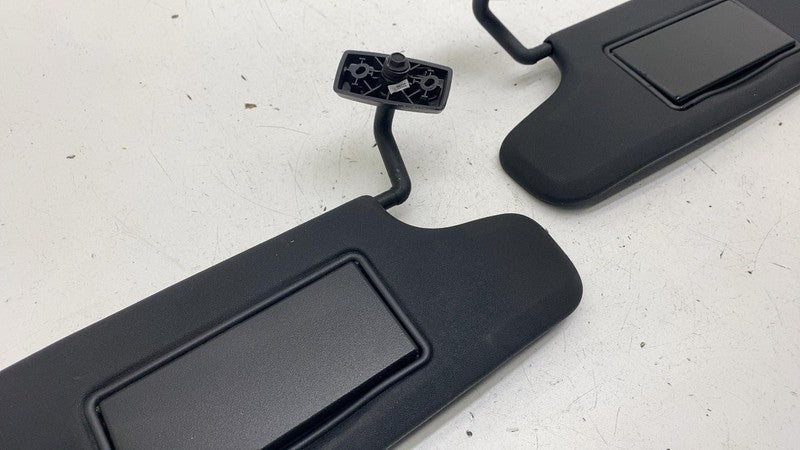 ⭕ 2011-2017 Jeep Wrangler Front Left & Right Windshield Sunvisor Black Sun Visor