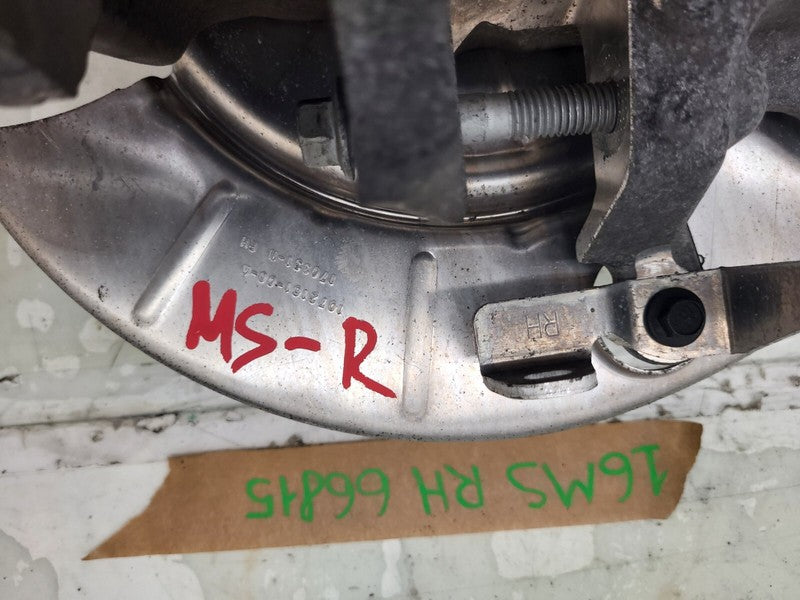 104250700B ⭕ 2016-2020 Tesla Model S X SET Rear Right Spindle Knuckle and Control Arm Link