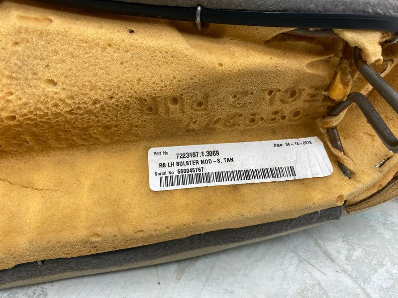 722319723069 ⭕ 12-20 Tesla Model S Rear Left & Right 2nd Row Seat Bolster Cushion Cover Tan