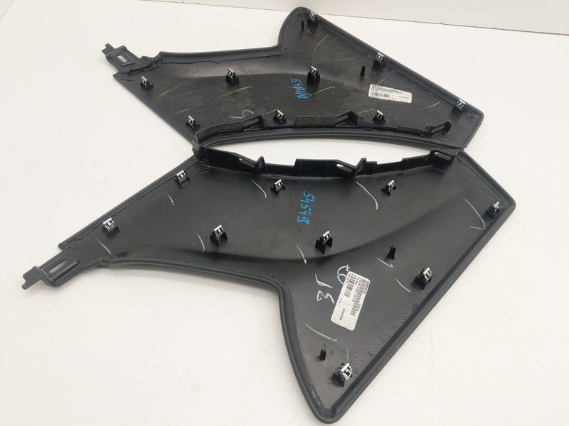 ⭕ 12-15 Model S PAIR Front Left & Right Upper Center Console Panel 100