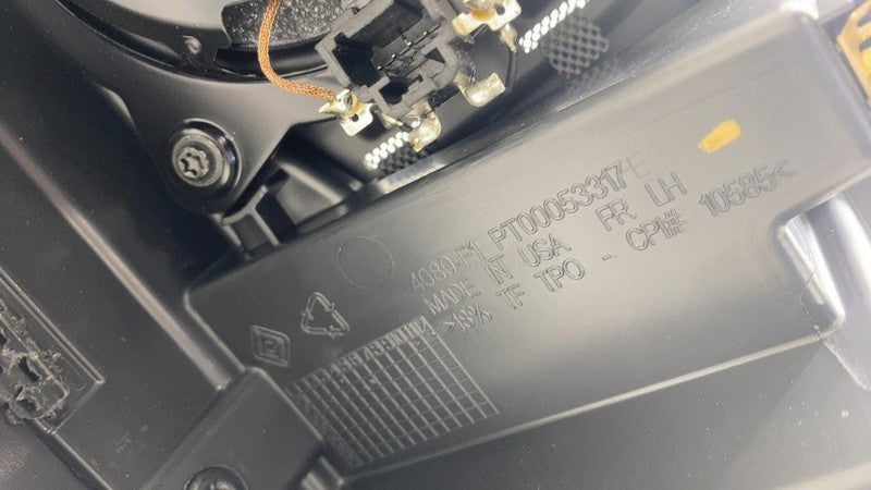 PT00053317E 2022-2024 Rivian R1S Rear Left Quarter Trim Cargo Side Panel Armrest Cupholder