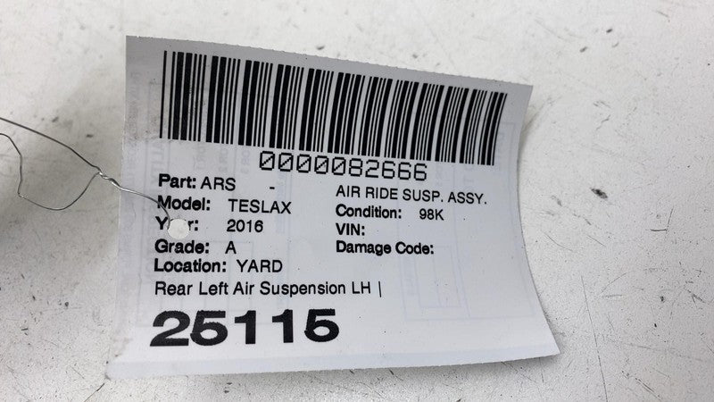 ⭕ 16-20 Tesla Model X Rear Left Air Suspension Spring Module LH AWD 10
