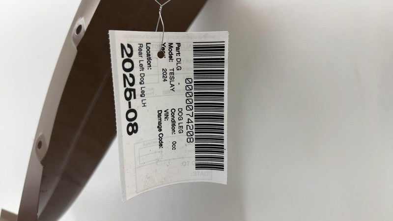 ⭕ 2024 Tesla Model Y Rear Driver Quarter Panel Dog Leg Skin Frame Panel Left OEM