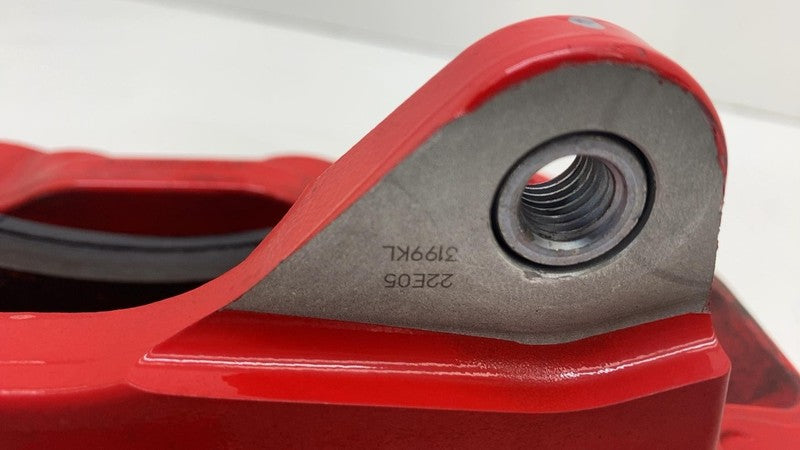 ⭕ 2020-2023 Tesla Model Y Front Driver Side Red Caliper w/ Brake Line 