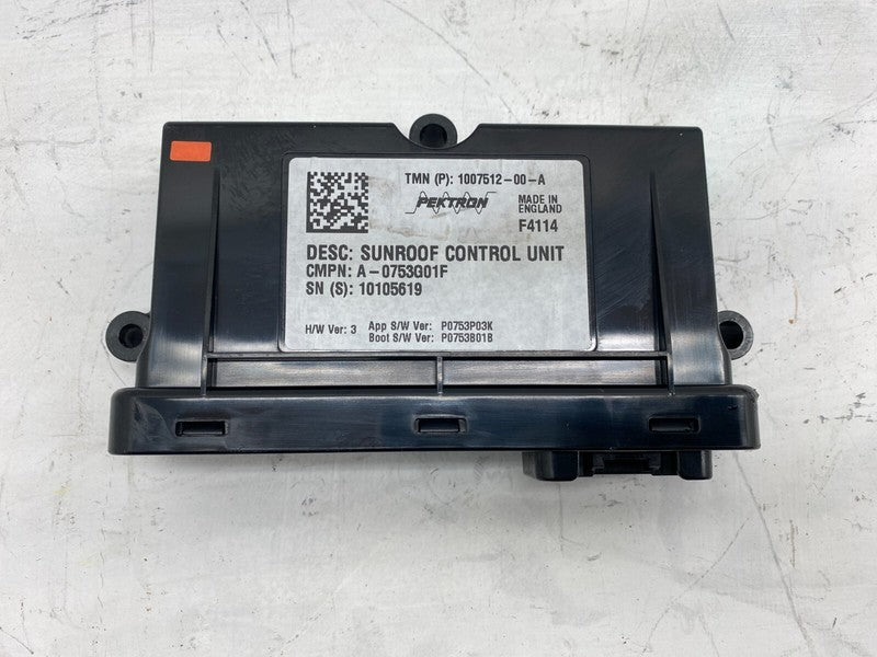 ⭕ 12-20 Tesla Model S Sunroof Controller Moon Roof Control Module 1007