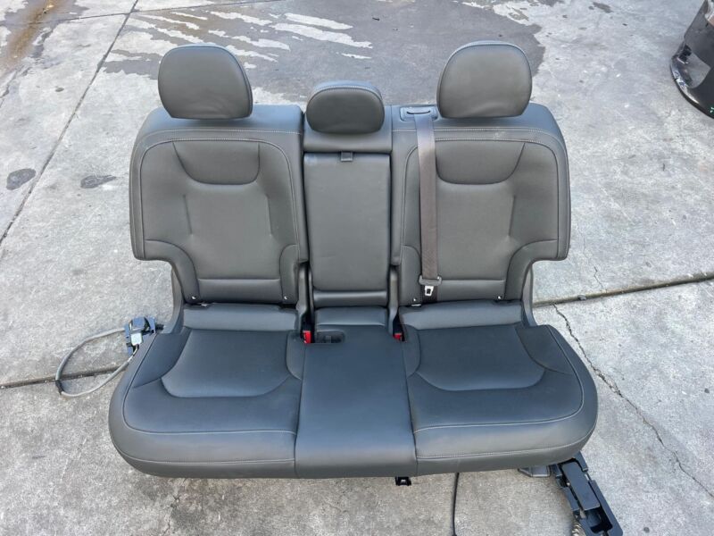 2022-2024 Kia EV6 Rear Left & Right 2nd Row Backseat Bench Seat Perforated Black