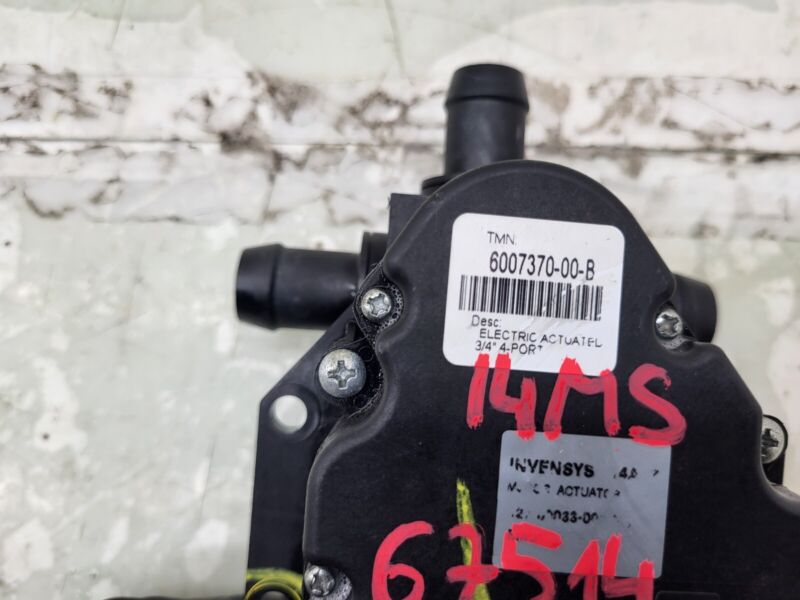 6007370 00 B 2012-2015 Tesla Model S MS Coolant Pump Cooling Valve Actuator 4-Way 600737000B