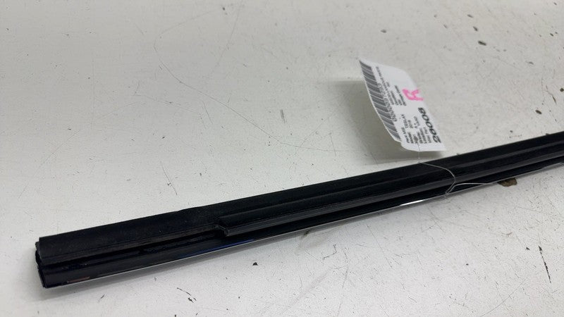 ⭕ 16-20 Tesla Model X Front Passenger Side Door Window Belt Molding Tr
