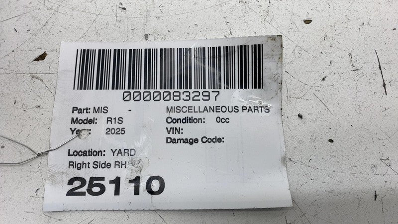 PT00062697C ⭕22-25 Rivian R1S Front Right Wheelhouse Body Support Frame Bracket PT00062697-C