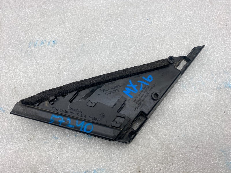 1036917 ⭕ 2015-2021 Tesla Model X MX Front Driver Side Quarter Applique Cover Left LH
