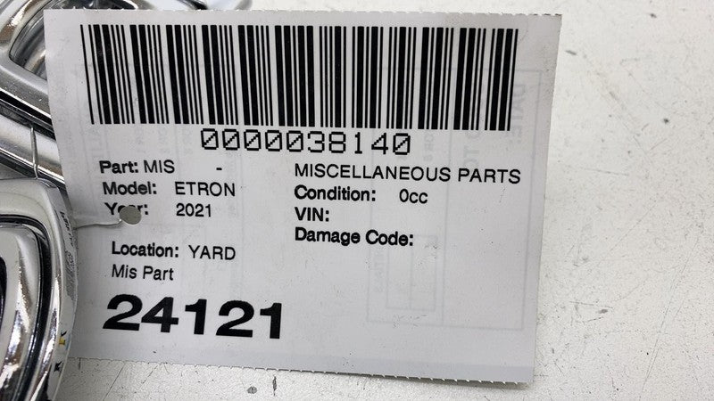 1K0864203C 19-23 Audi E-Tron Quattro Trunk Luggage Cargo Tie Down Hook Chrome 4x 1K0864203C