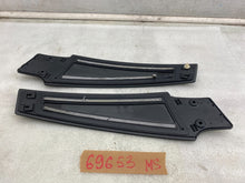 ⭕ 12-15 Tesla Model S MS PAIR Left & Right Exterior B-Pillar Applique Trim Cover