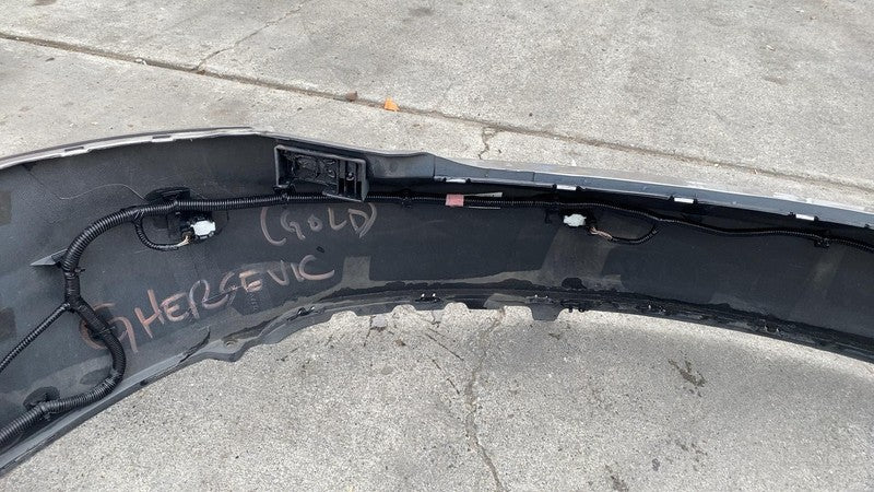 2012-2015 Tesla Model S MS Rear Bumper Cover w/ Park Sensor & Harness 