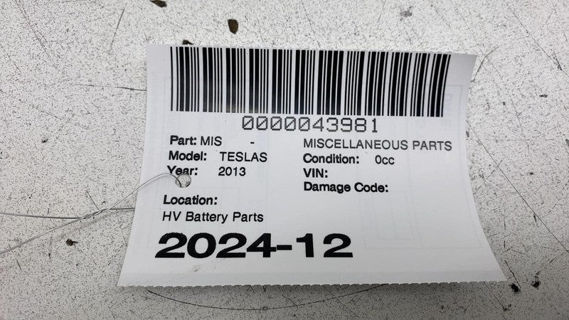 ⭕ 2012-2020 Tesla Model S High Voltage Battery Shunt Module HV BATT 10