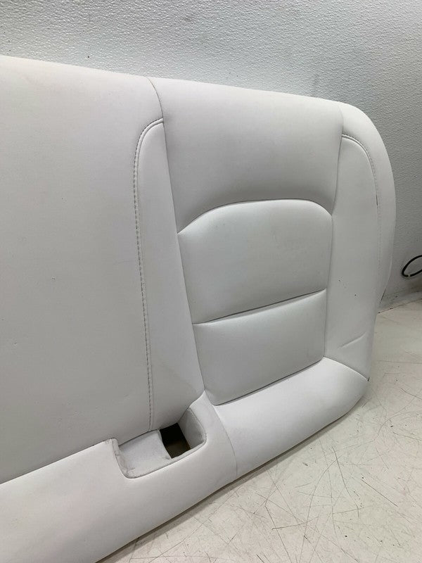 ⭕ 17-23 Model 3 Rear 2nd Row Lower Seat Cushion Pure White Leather 145