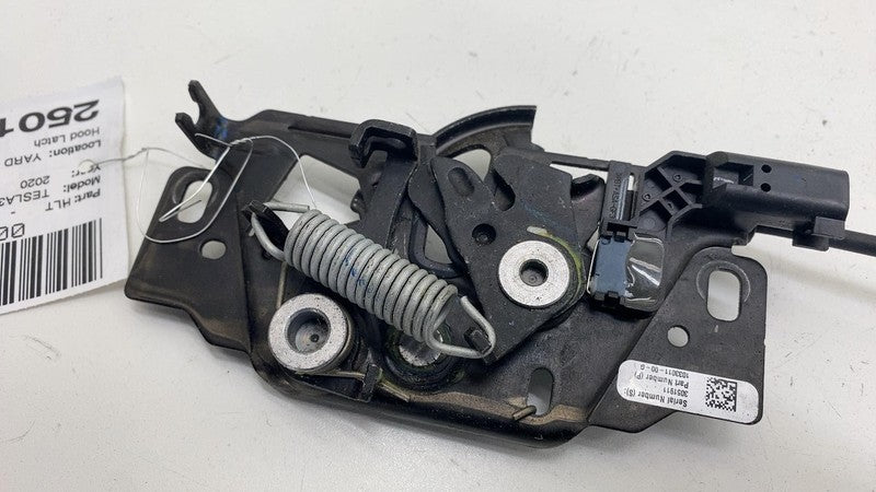 103301100G ⭕ 2017-2020 Tesla Model 3 Front Hood Lock Latch Actuator Mechanism 1033011-00-G