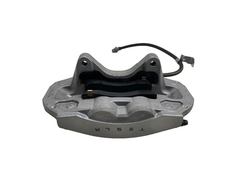 104462100E ⭕ 17-23 Model 3 Front Driver Side Caliper w/ Brake Hose Line Left 1044621-00-E