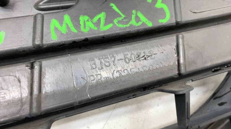 ⭕ 2014 2015 2016 Mazda 3 Sport Front Bumper Upper Center Grill Grille 