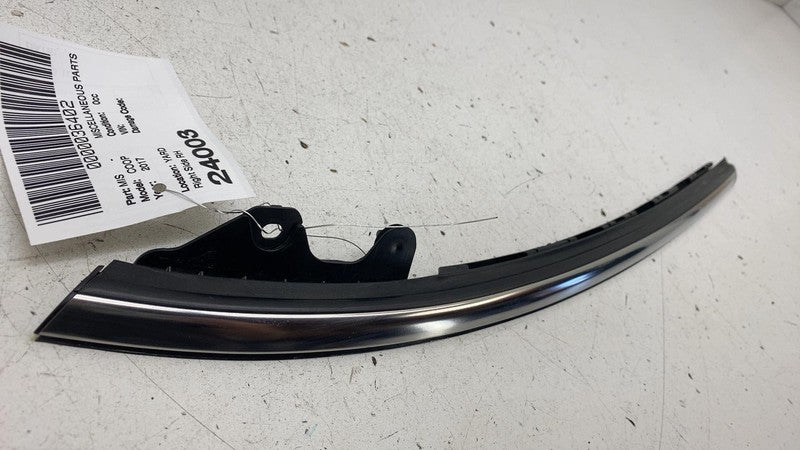⭕16-19 Mini Cooper S Rear Passenger Side Door Chrome Trim Molding Righ