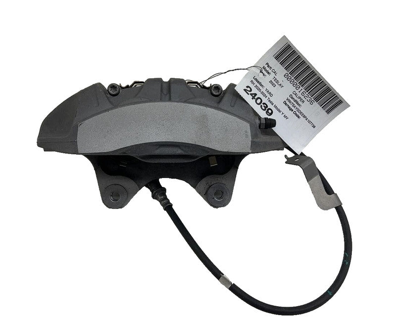 ⭕ 2020-2024 Tesla Model Y Front Passenger Side Caliper w/ Brake Hose L