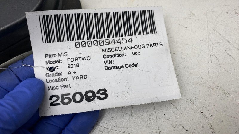 ⭕ 2019 Smart EQ Fortwo 2D Front Air Duct Segment Channel Cover Assembl