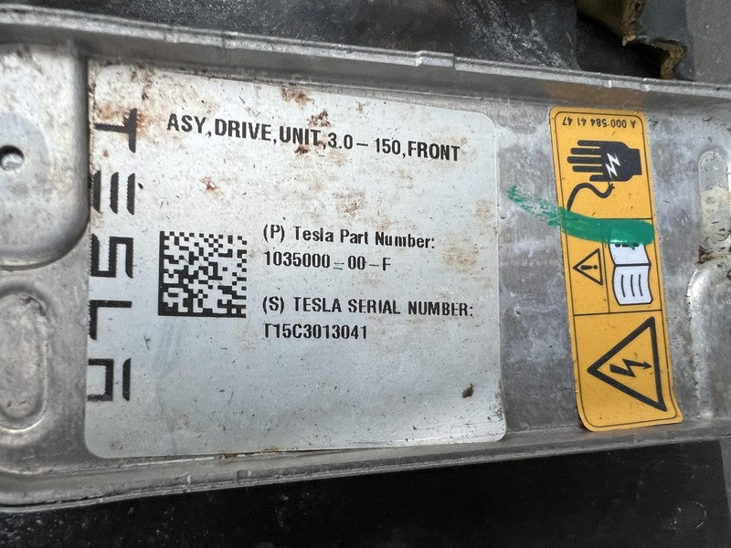 ⭕ 14-18 Model X S Front Drive Unit Electric Engine Motor Inverter 1035