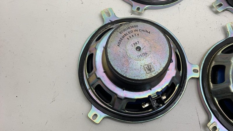 6700363680 ⭕ 17-20 Maserati Levante SET of Front & Rear Door Audio Sound Speaker 6700363680