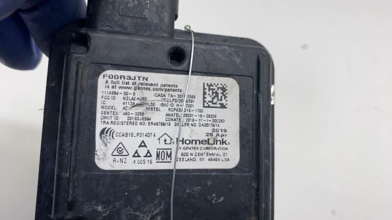 111498400B 2016-2023 Tesla Model 3 S X Y HomeLink Garage Door Opener Control Module Assy