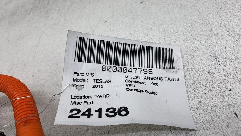 103890100E 12-20 Model S Electric Battery Heater with Wire Harness Wiring Loom 1038901-00-E