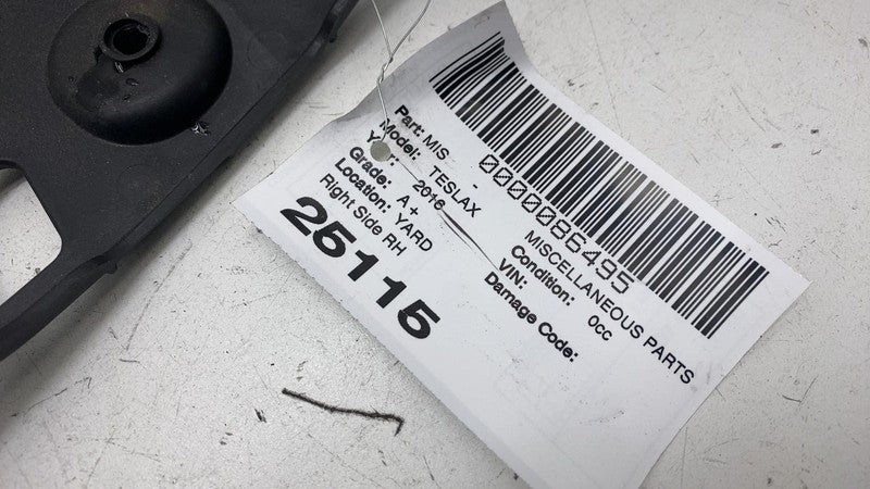 ⭕ 16-20 Model X Rear Right Trunk Parcel Shelf Support Bracket Panel 10