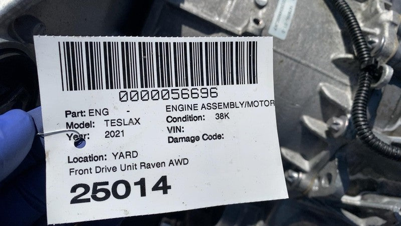 ⭕ 19-20 Tesla Model X Electric Engine Motor Front Raven Drive Unit 147