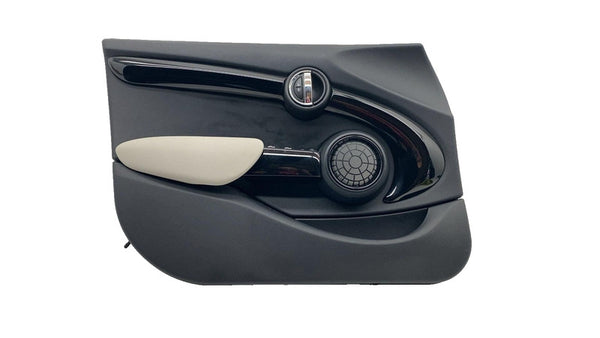 2015-2020 Mini Cooper S F55 Front Driver Side Door Panel Cover Trim Cream Left