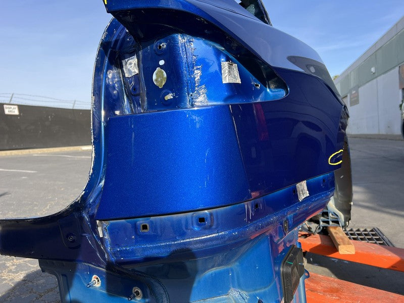 ⭕ 2016-2020 Tesla Model X MX Rear Passenger Right Quarter Panel Cutout Blue PPSB