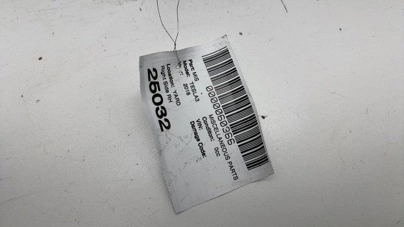 ⭕ 17-23 Model 3 Rear Passenger Side Door Check Strap Brake Stopper Rig