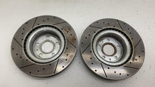 ⭕ 2012-2015 Tesla Model S SET of 2 Front Left & Right Brake Disc Rotor (Drilled)