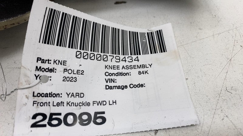 31681837 ⭕ 21-23 Polestar 2 Front Left Knuckle w/ Rear Upper & Lower Control Arm 31681837