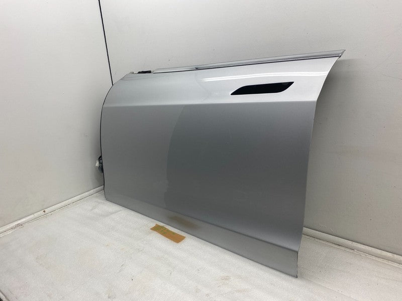 ⭕ 2012-2015 Tesla Model S Front Left Side Door Shell Panel Silver - PM