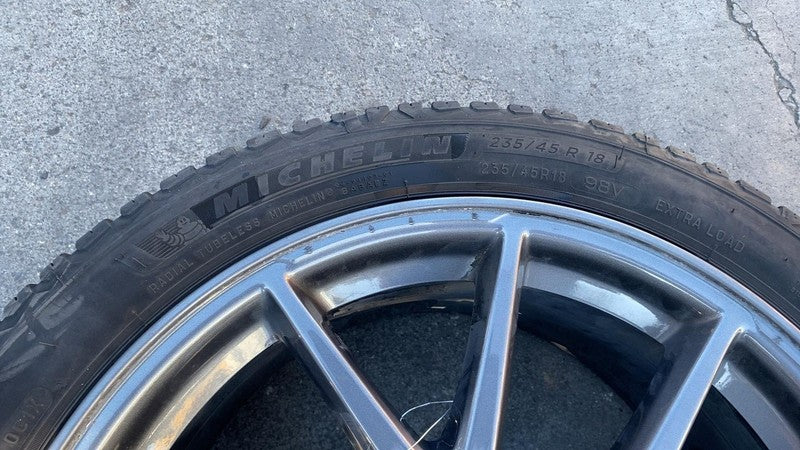 ⭕ 21-23 Model 3 Wheel Rim 18x8.5J +40MM w/ Michelin Tire 235/45 R18 10