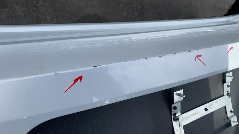 ⭕2021-2023 Polestar 2 Rear Bumper Cover Assy w/ Park Sensor & Valance Silver 729