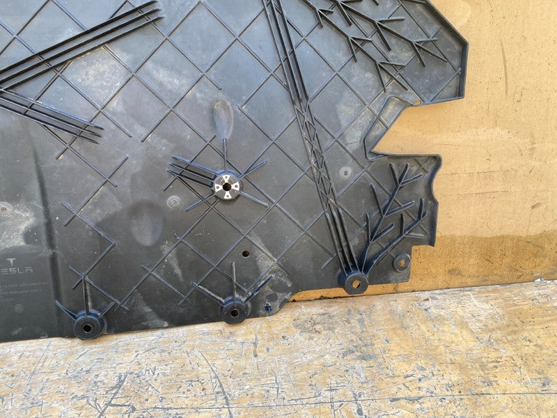 158816500D ⭕ 21-23 Model S X Rear Underbody Lower Diffuser Aero Splash Shield 1588165-00-D