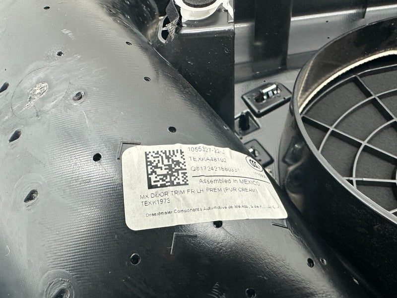 ⭕ 2016-2020 Tesla Model X MX Front Left Door Panel Trim Card Cover 105