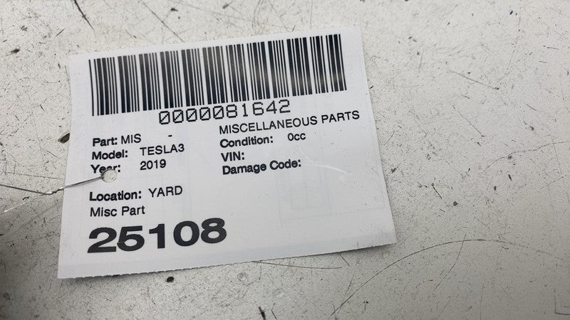 107974400E ⭕ 2017-2025 Tesla Model 3 M3 Front Door Audio System Woofer Speaker 1079744-00-E
