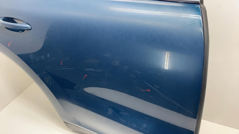 ⭕ 2024-2025 Porsche Cayenne Coupe Rear Passenger Side Door Shell Panel RH Blue