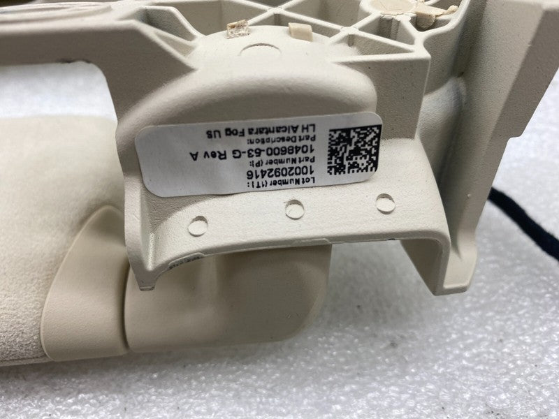 ⭕ 16-20 Tesla Model X SET of Ceiling Headliner Sunvisor Upper A + B + 