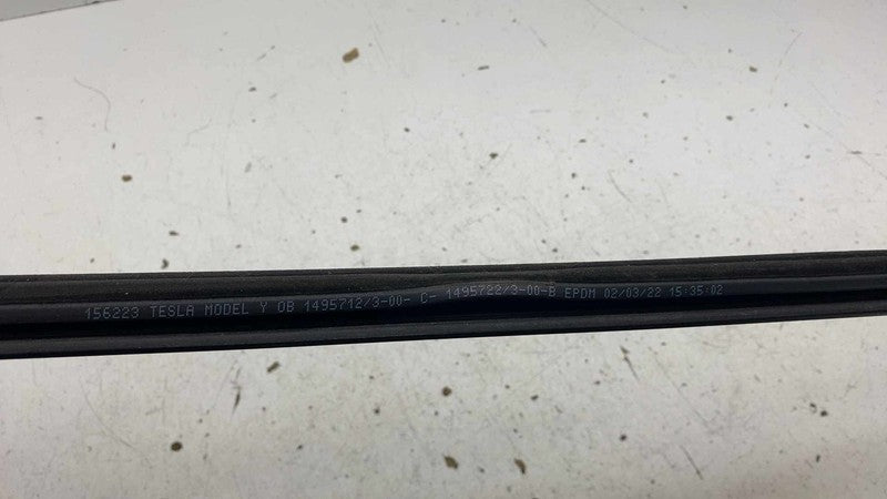 ⭕ 20-24 Model Y Front Passenger Door Window Outer Belt Seal Right 1495