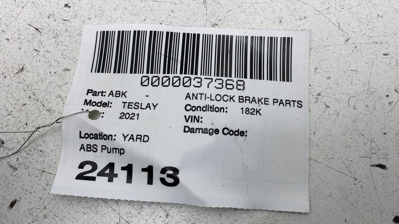 ⭕ 17-23 Tesla Model 3 Y Anti-Lock Brake System ABS Pump Module Unit 10