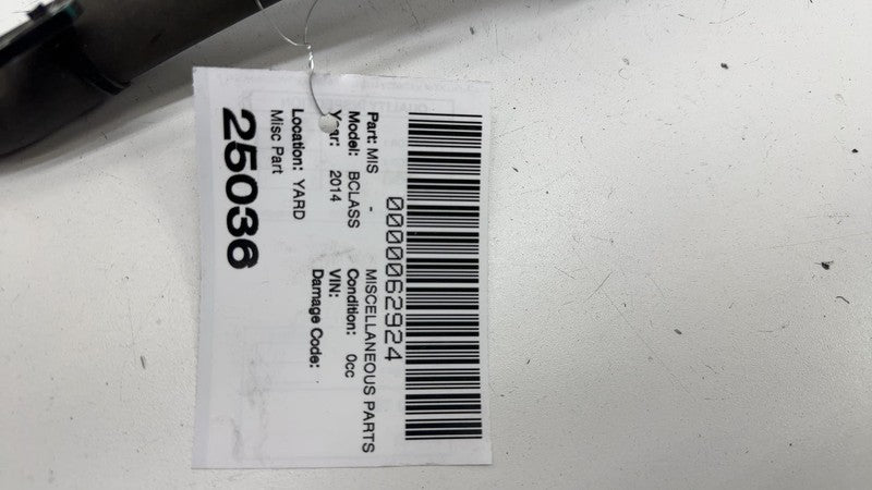 1017404 00 B ⭕ 14-15 Mercedes-Benz B Electric Drive Engine Coolant Pipe + Water Pump Actuator