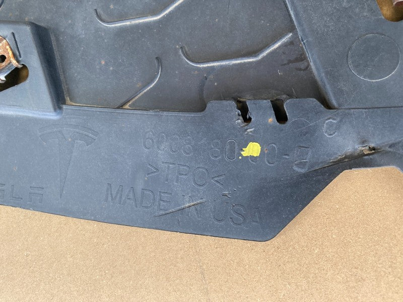 600818000C ⭕12-15 Model S Rear Bumper Undertray Splash Shield Diffuser Valance 6008180-00-C